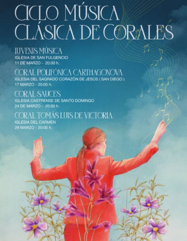 March 24 Free choral concert at the church of the Santo Domingo in Cartagena