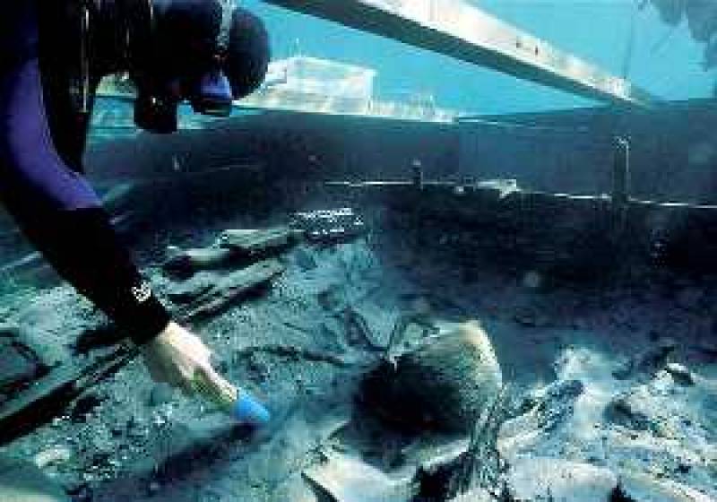 <span style='color:#780948'>ARCHIVED</span> - Mazarron Phoenician shipwreck may finally be moved to Cartagena Museum