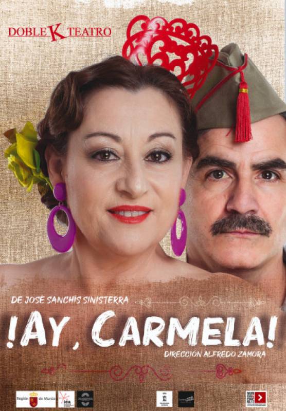 <span style='color:#780948'>ARCHIVED</span> - April 8 Ay Carmela!! at the Auditorio Infanta Doña Elena in Aguilas
