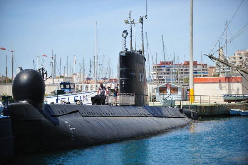 Recovered Spanish Navy Tonina submarine will be exhibited on land in Cartagena