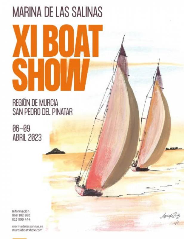 April 6 to 9 Murcia Boat Show in the marina of San Pedro del Pinatar