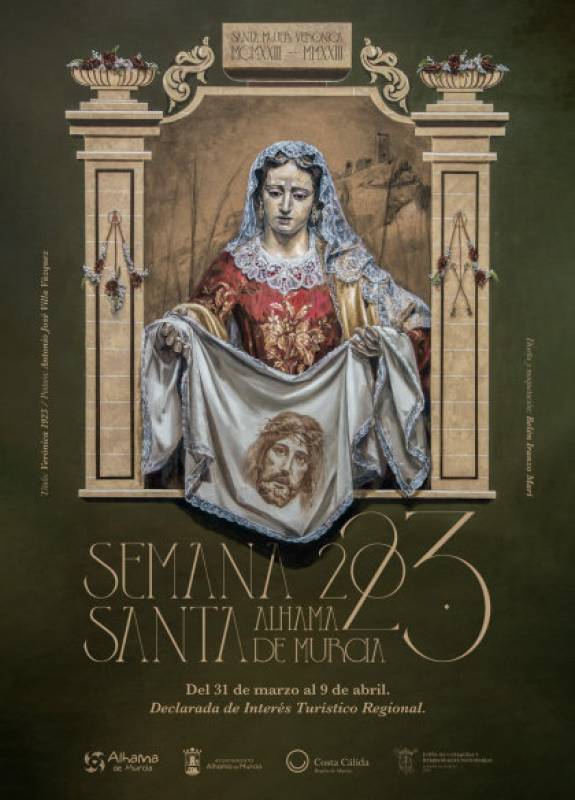 March 25 Blessing of new Semana Santa sculpture in Alhama de Murcia