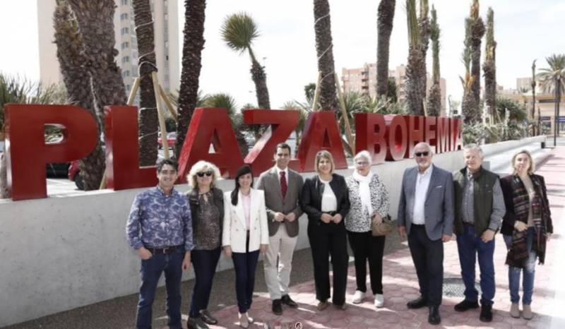 Finishing touches added to Plaza Bohemia in La Manga with 1,200 square metres of pedestrian space