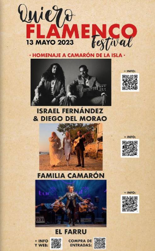 May 13 Quiero Flamenco Festival in Lorca