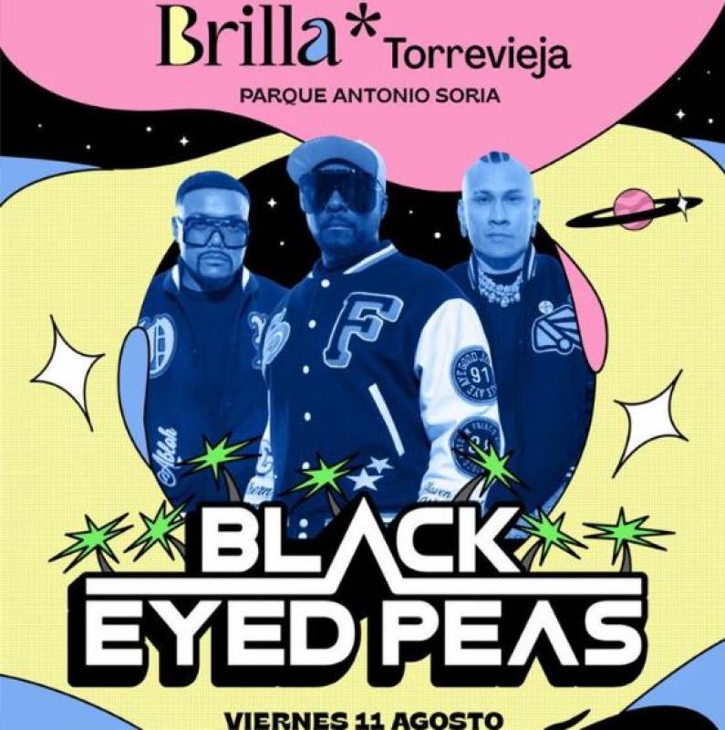 Black Eyed Peas headline Brilla Torrevieja Music festival this August