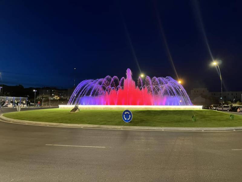 <span style='color:#780948'>ARCHIVED</span> - Lorca unveils the newly illuminated and modernised San Antonio fountain
