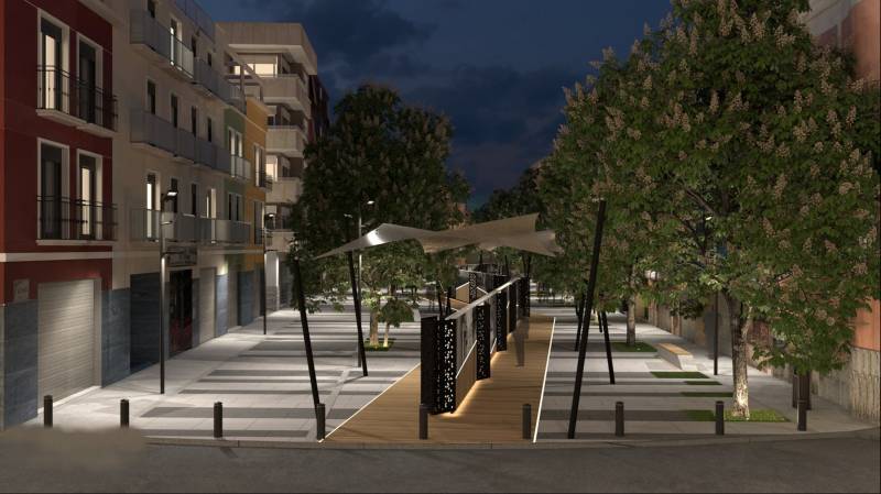 <span style='color:#780948'>ARCHIVED</span> - Pedestrian-friendly makeover of Orihuela promenade gets European funding
