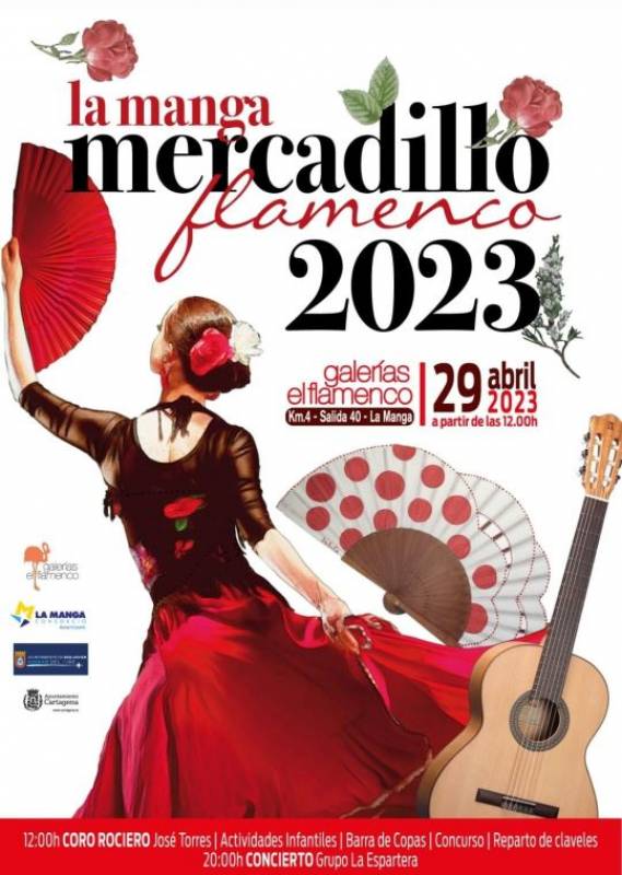 <span style='color:#780948'>ARCHIVED</span> - April 29 Free Mercadillo Flamenco event with drinks and music in La Manga