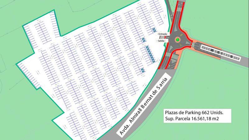 <span style='color:#780948'>ARCHIVED</span> - Free 700-space park-and-ride car park under construction in Benidorm