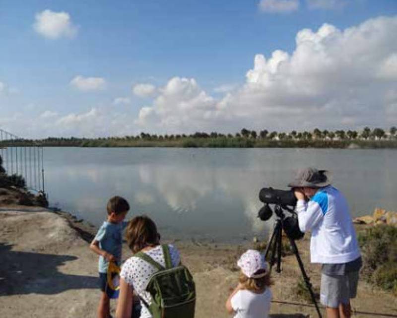 <span style='color:#780948'>ARCHIVED</span> - May 6 and 13 Free bird-watching points installed in the regional park of San Pedro del Pinatar