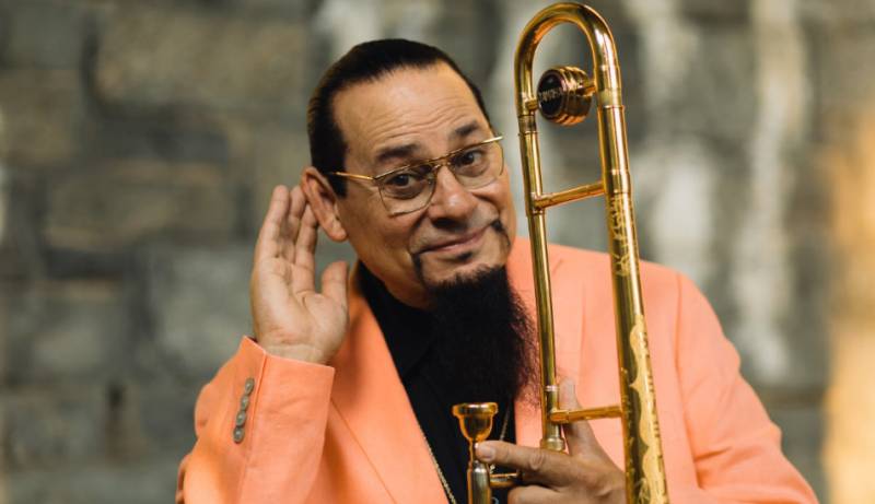 July 15 Steve Turre Sextet and Buddy Whittington & Santiago Campillo at the 25th San Javier Jazz Festival
