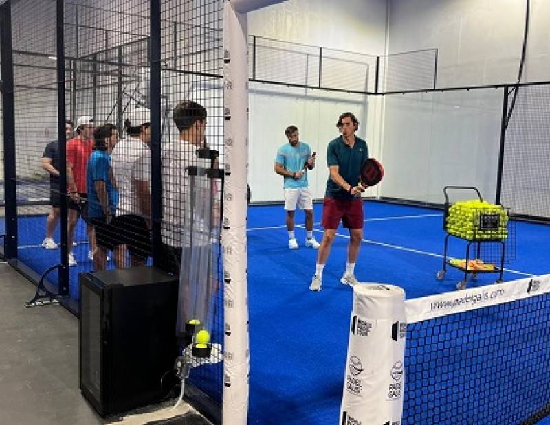 Club MMGR Director of Padel travels to Miami Florida to train and certify new padel coaches