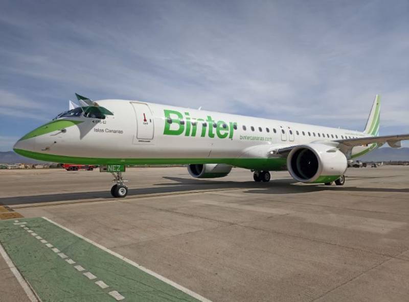 Binter launches cheap flights between Murcia and the Canary Islands