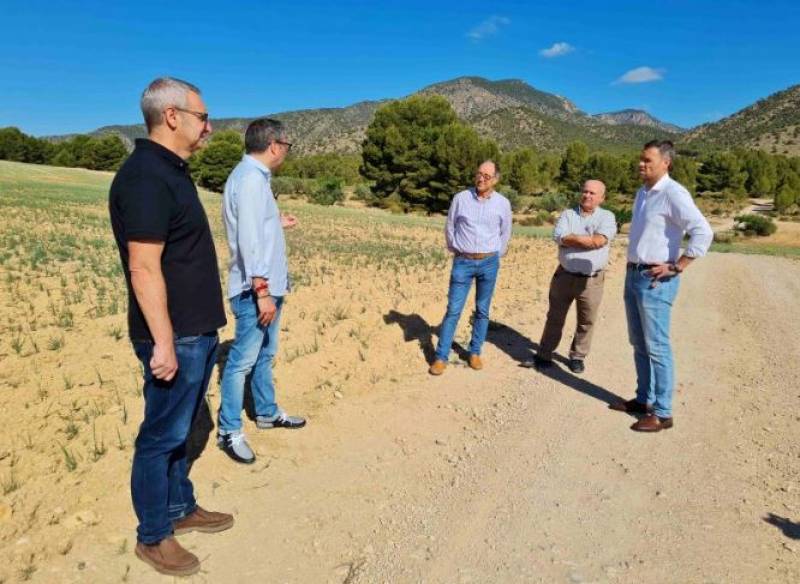 Caravaca demands aid for farmers as drought threatens the agricultural sector