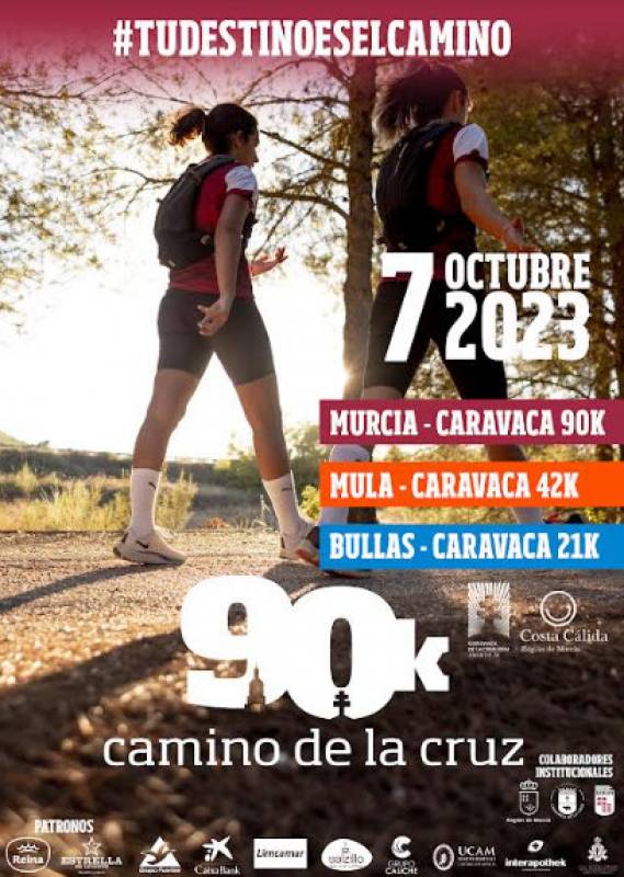 October 7 90-kilometre ultra-running endurance race to Caravaca de la Cruz