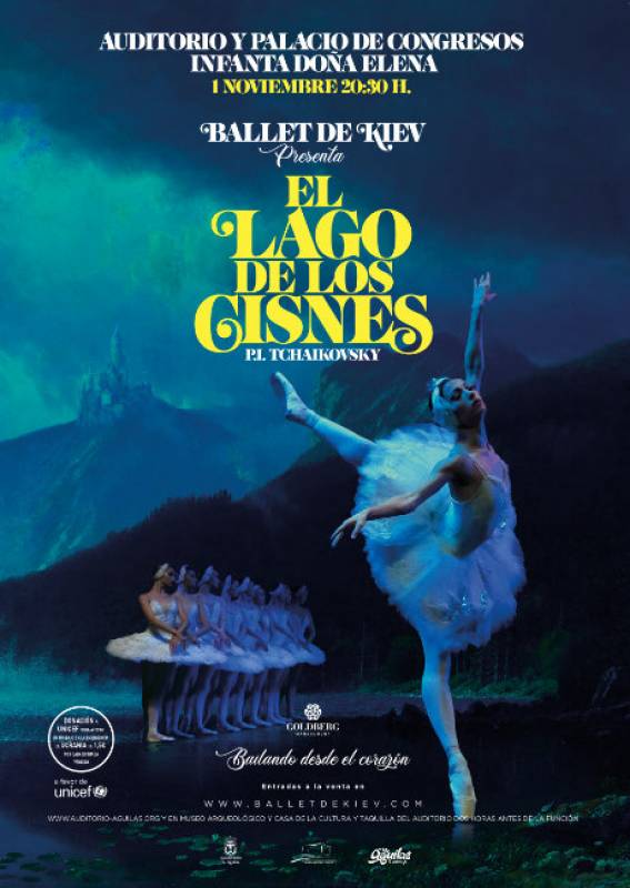 November 1 Swan Lake ballet in Aguilas