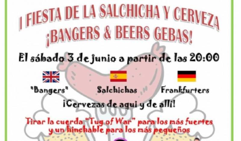 June 3 Bangers and Beers festival in Gebas