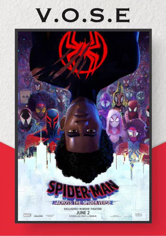 Thursday June 8 Spider-Man: Across the Spider-Verse in English at the Cinemax Almenara