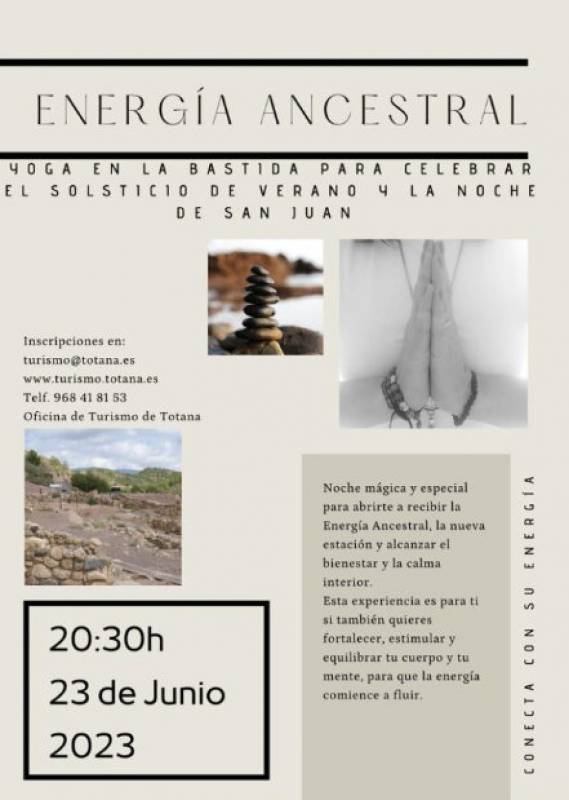 June 23 Ancestral Energy yoga at the 4,000-year-old remains of La Bastida in Totana