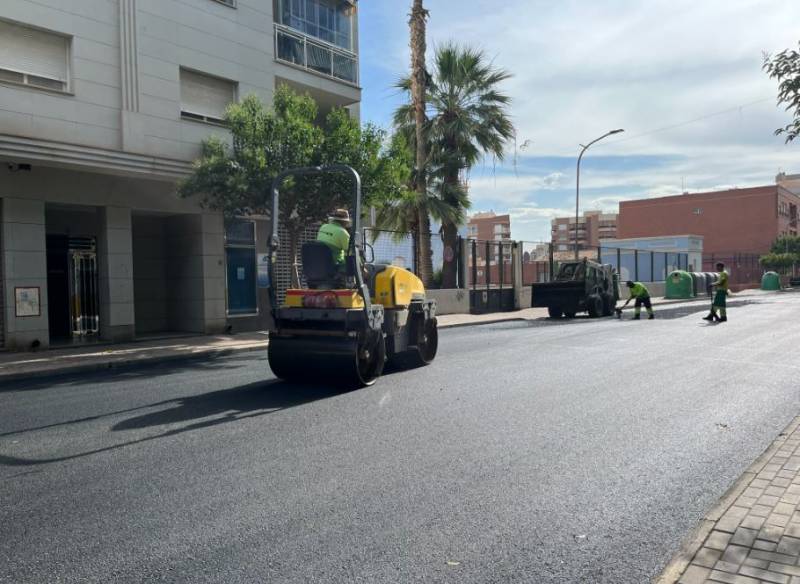 Aguilas spends 1.8 million on much-needed road reasphalting work