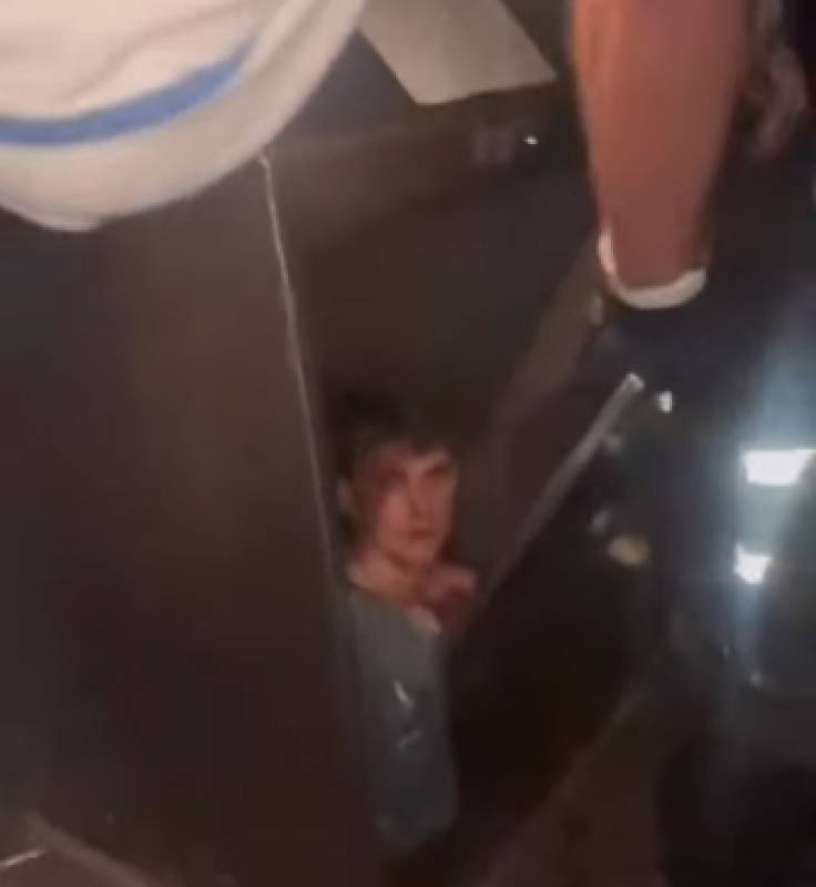 Rubbish holiday: WATCH as British tourist is rescued from Malaga city bin