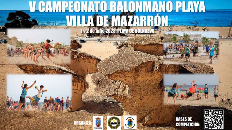 July 1 and 2 Mazarron beach handball tournament in Bolnuevo