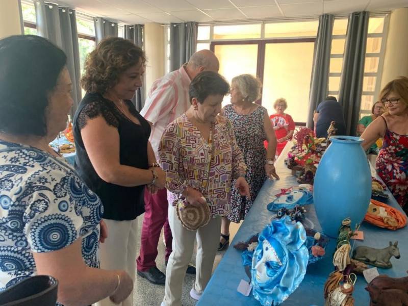 Visit an exhibition of crafts made by members at the Municipal Centre of the Third Age in Aguilas