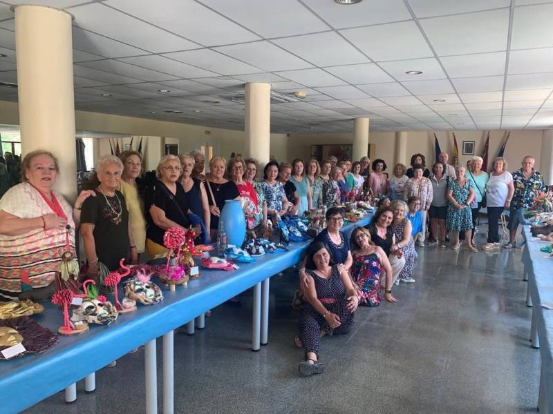 Visit an exhibition of crafts made by members at the Municipal Centre of the Third Age in Aguilas