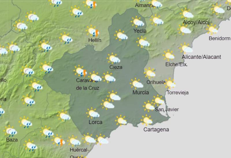 38 degrees and counting: Murcia weather forecast June 19-25