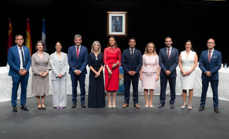 Aguilas councillors sworn into office for the next four years