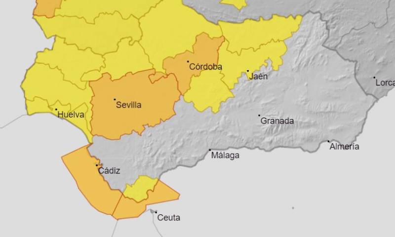 Another weekend with warnings of extreme heat in Andalusia