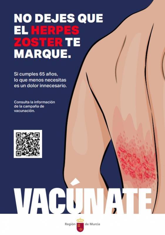 Region of Murcia starts shingles vaccination campaign for 65-year-olds