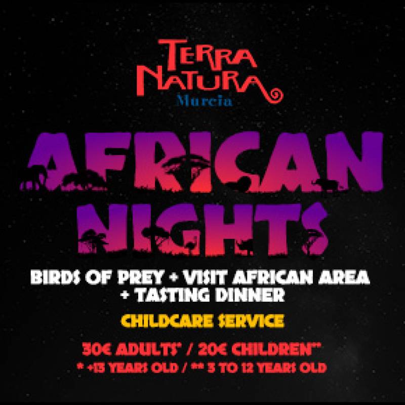 Every Friday this summer: African Nights at Terra Natura Murcia