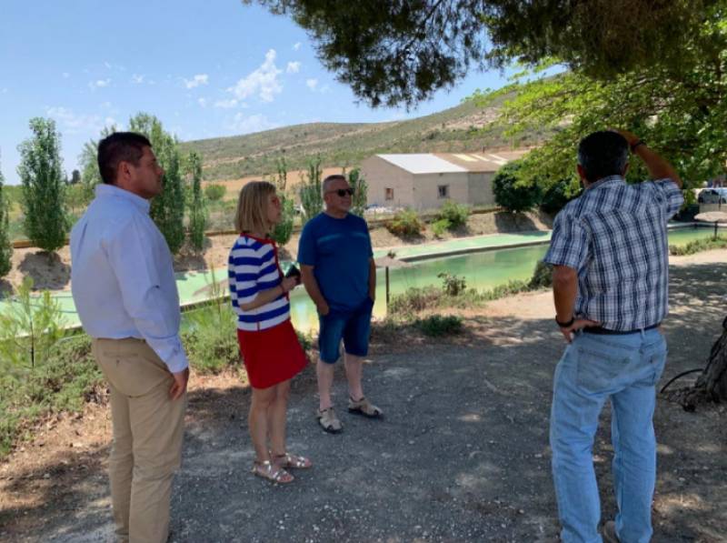 Lorca is reconditioning its riverside beach to open next week