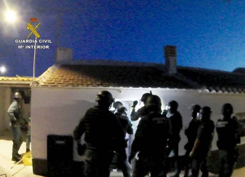 Organised Mazarron gang steals 300,000 euros worth of electrical power cable