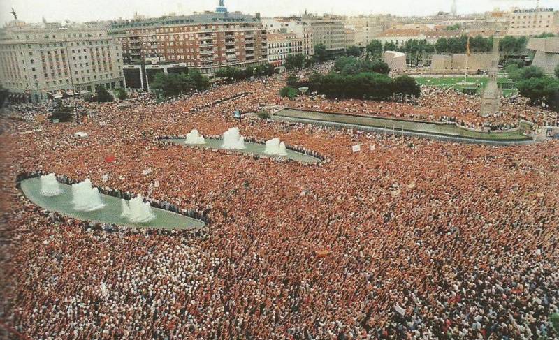 Aguilas remembers the murder of ETA victim Miguel Ángel Blanco