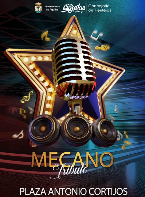 July 21 Open-air Mecano tribute concert in Aguilas