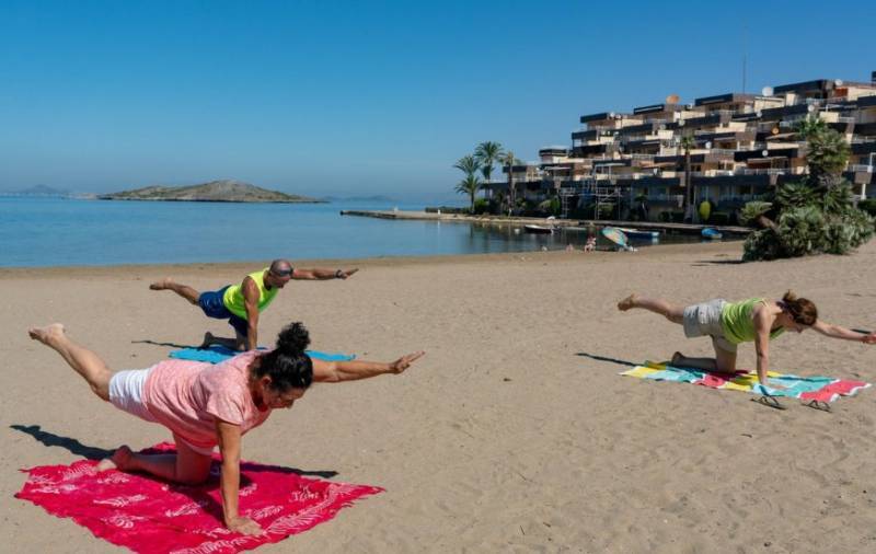 Free beach fitness and dance activities on the beaches of Cartagena summer 2023