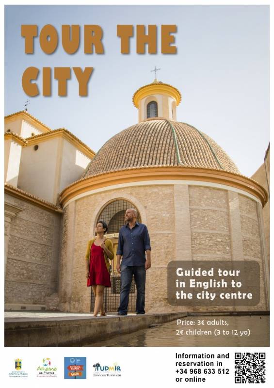 August 17 Guided tour IN ENGLISH of the old centre of Alhama de Murcia