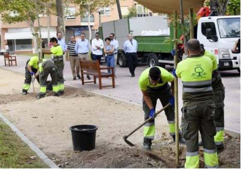 Murcia doubles its green footprint with 50,000 newly planted trees