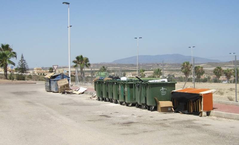 Camposol Refuse and recycling point - update from Silvana Buxton, Councillor for the urbanisation