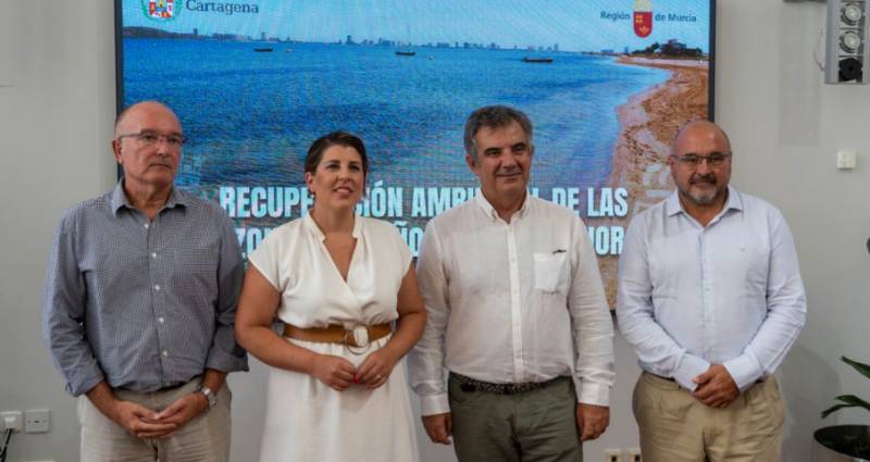 Cartagena plans pilot project to remove sludge from the Mar Menor