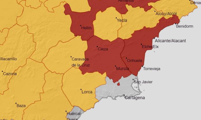 Heatwave reaches its climax: Murcia weekend weather forecast August 10-13