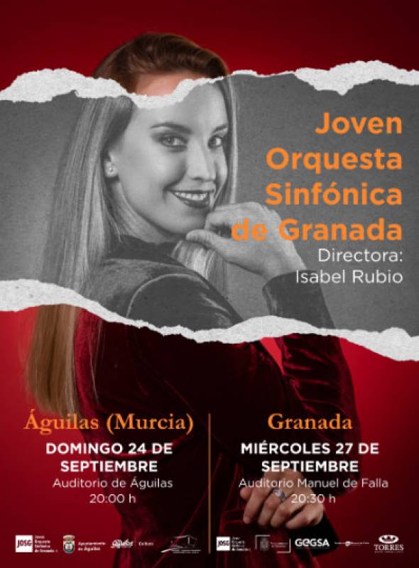 September 24 Granada Youth Symphony Orchestra concert in Aguilas