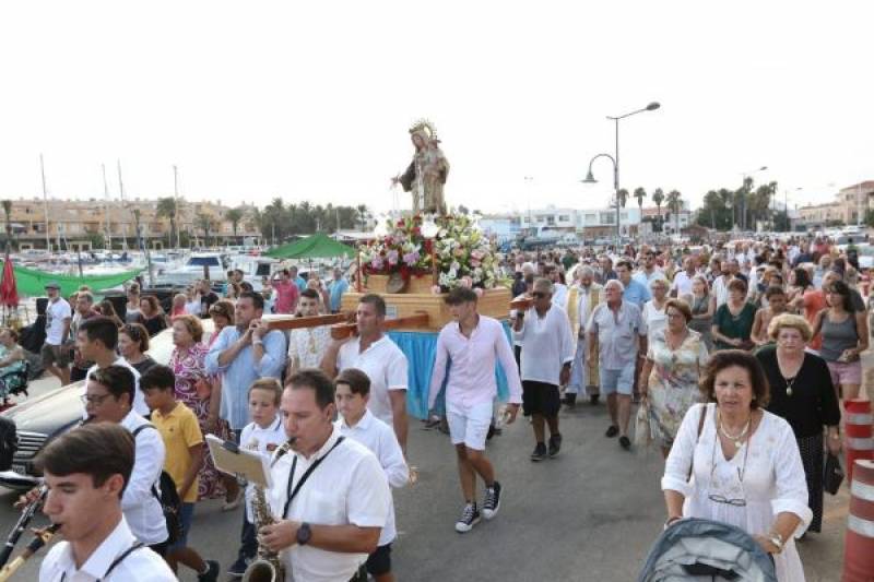 VIDEO: Cabo de Palos, Los Nietos and La Azohia celebrate curious virgin boat procession