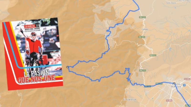 Alhama de Murcia road closures as the La Vuelta Tour of Spain race passes through on September 3