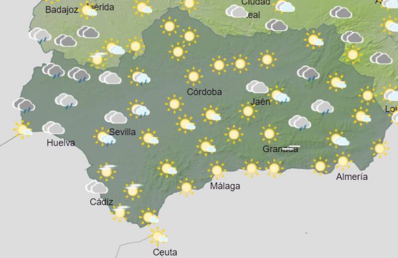 Andalusia welcomes scattered showers: Weather forecast September 4-10