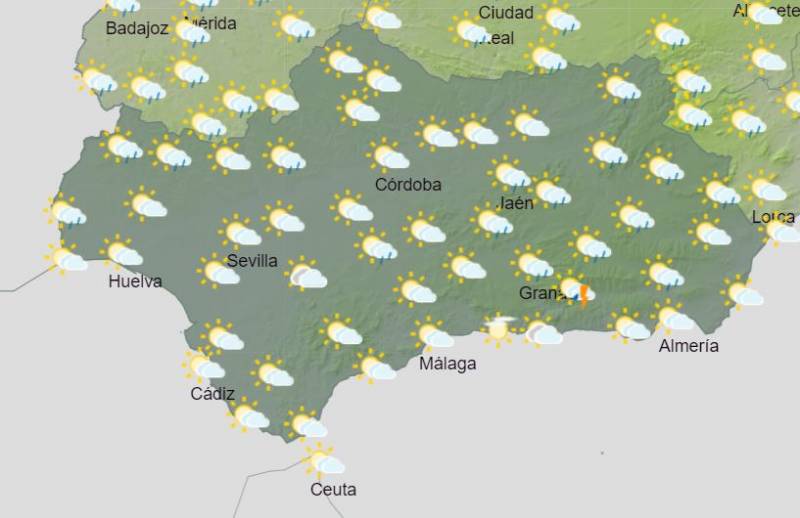 Andalusia welcomes scattered showers: Weather forecast September 4-10