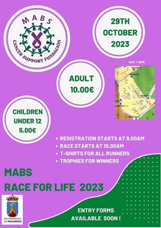 October 29 MABS 2023 Race for Life 