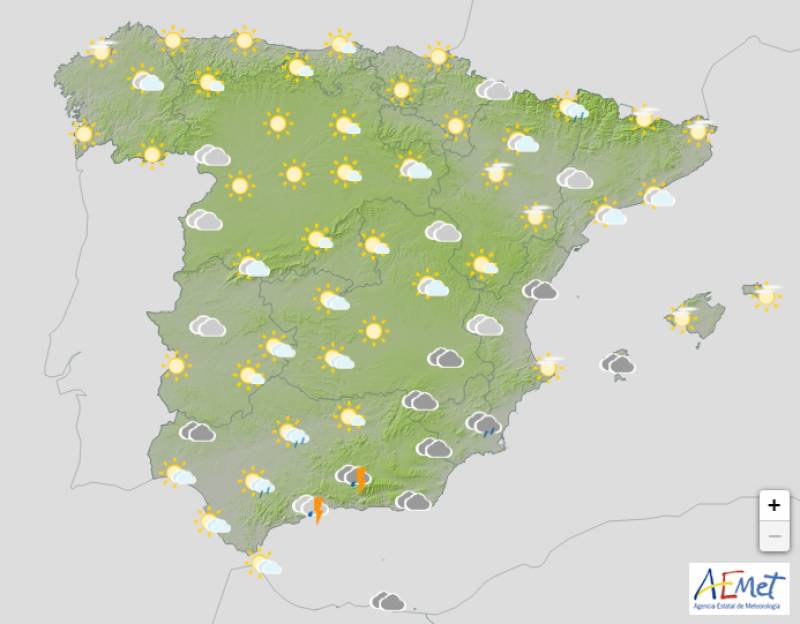 Stormy start to the week: Spain weather forecast Sept 18-21